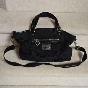 Coach Black Satchel Bag